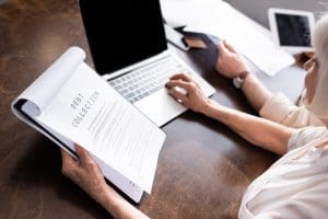 Debt collection process