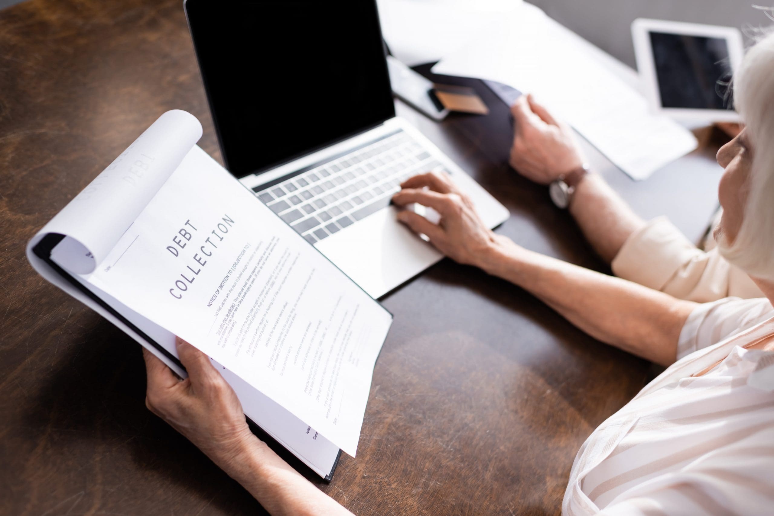 Debt collection process
